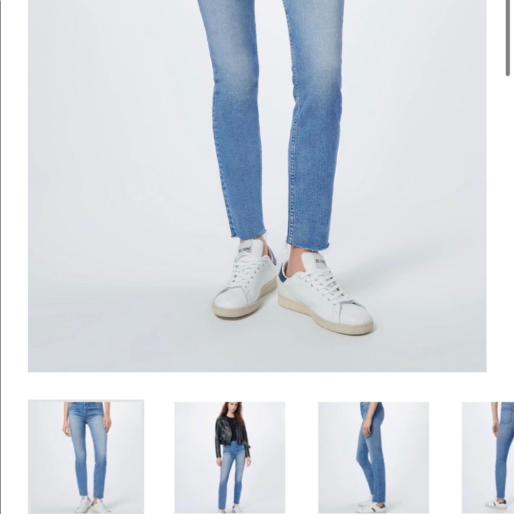 Re/Done High Rise Ankle Crop